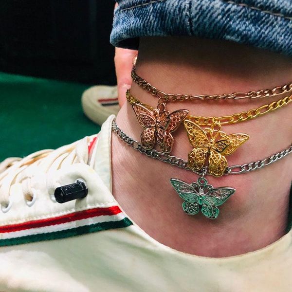anklets rose gold butterfly for women bohemia accessories stainless steel chain foot ankle bracelet jewelry bff bijoux cheville, Red;blue
anklets rose gold butterfly for women bohemia accessories stainless steel chain foot ankle bracelet jewelry bff bijoux cheville, Red;blue