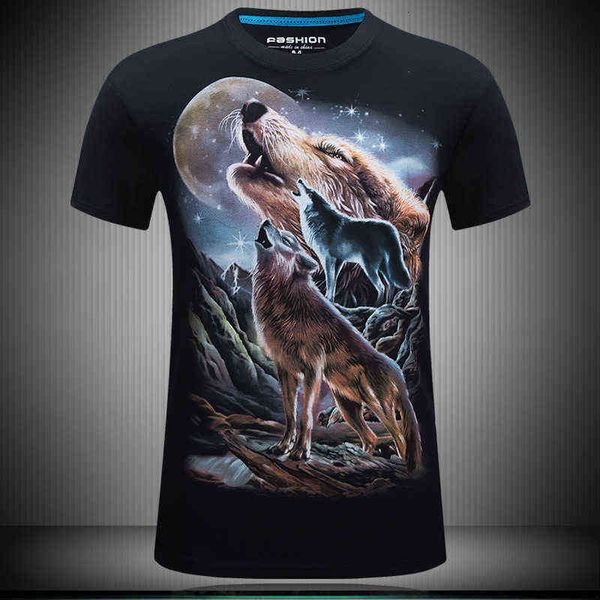 men's t-shirts summer wolf pattern 3d short cotton large loose half sleeve bottom shirt, White;black
men's t-shirts summer wolf pattern 3d short cotton large loose half sleeve bottom shirt, White;black