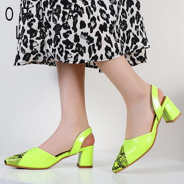 dress shoes orcha lisa 2021 women sandals pointed toe 5cm blcok high heels patent leather snake-skin slip-on big size 50 casual a3728, Black
dress shoes orcha lisa 2021 women sandals pointed toe 5cm blcok high heels patent leather snake-skin slip-on big size 50 casual a3728, Black