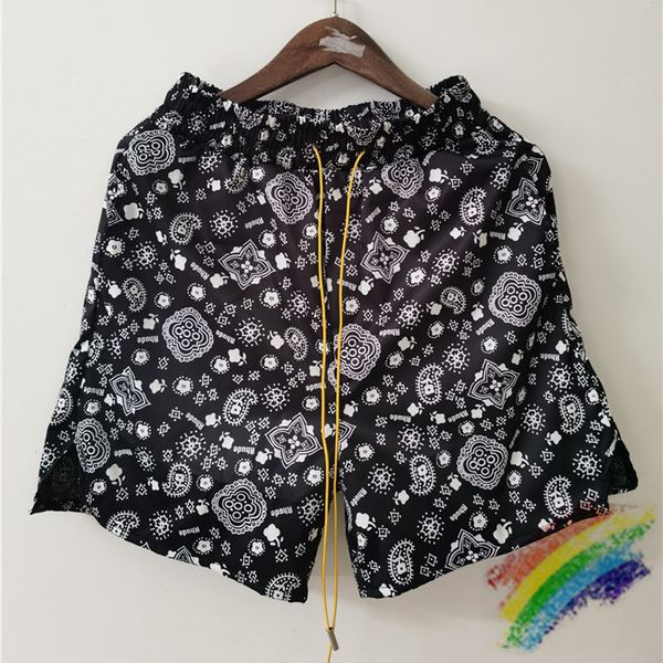 floral shorts men women 1 summer oversize breechcloth yellow drawstring zipper, Black
floral shorts men women 1 summer oversize breechcloth yellow drawstring zipper, Black