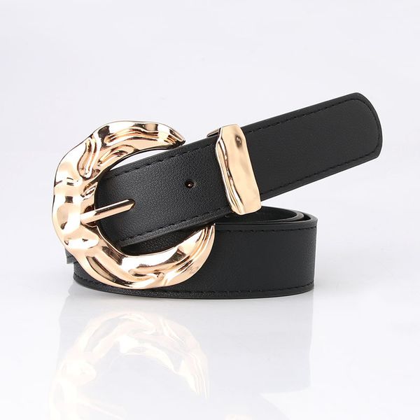 fashion black white leather belts for women jeans classic retro gold round gp female pin luxe punk gothic taille belts2lu4, Black;brown
fashion black white leather belts for women jeans classic retro gold round gp female pin luxe punk gothic taille belts2lu4, Black;brown