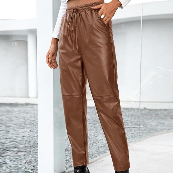 women's pants & capris uliyou leather trousers autumn winter high waist black brown straight leg women classic pu faux, Black;white
women's pants & capris uliyou leather trousers autumn winter high waist black brown straight leg women classic pu faux, Black;white
