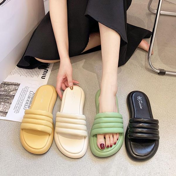 slippers casual shoes platform candy colors slipers women shallow slides low lady luxury flat summer 2021 girl pu scandals rubbe, Black
slippers casual shoes platform candy colors slipers women shallow slides low lady luxury flat summer 2021 girl pu scandals rubbe, Black