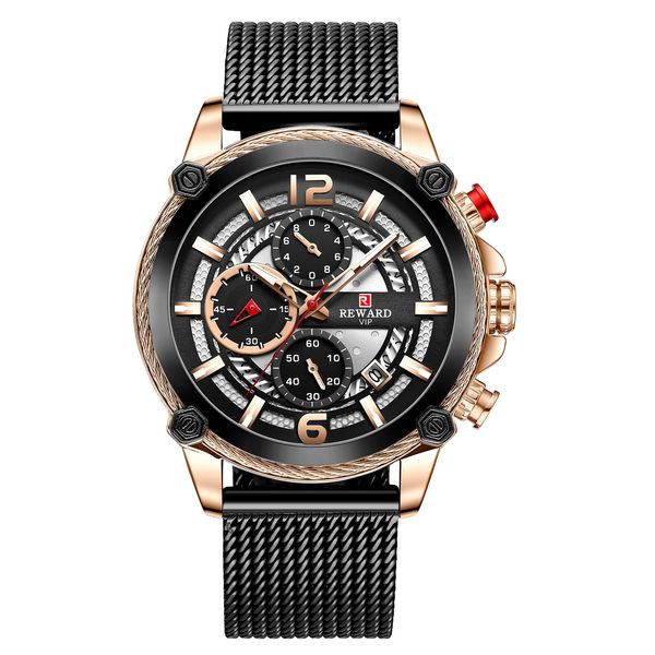 reward watches rd82022m men blue wristwatches sport watch man waterproof relojes hombre chronograph sports 3atm waterproof wristwatch lumino, Slivery;brown
reward watches rd82022m men blue wristwatches sport watch man waterproof relojes hombre chronograph sports 3atm waterproof wristwatch lumino, Slivery;brown