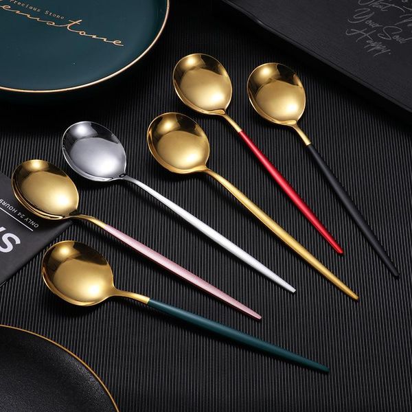 spoons 1 pc stainless steel meal spoon soup rice dessert tea creativity kitchen accessories tableware
spoons 1 pc stainless steel meal spoon soup rice dessert tea creativity kitchen accessories tableware