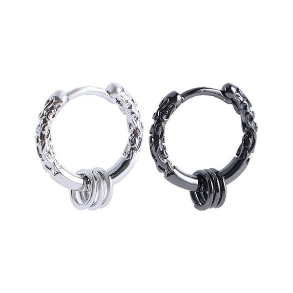 1pcs korean silver plated copper hip hop hoop earrings for men fashion round ring pendant earrings, Golden;silver
1pcs korean silver plated copper hip hop hoop earrings for men fashion round ring pendant earrings, Golden;silver