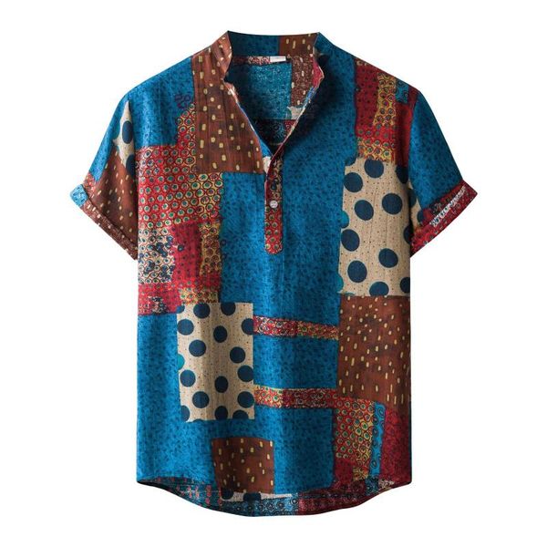 men's casual shirts men ethnic short sleeve cotton linen printing patchwork hawaiian shirt blouse loose hawaii vintage male camisa homb, White;black
men's casual shirts men ethnic short sleeve cotton linen printing patchwork hawaiian shirt blouse loose hawaii vintage male camisa homb, White;black