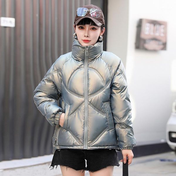 women's down & parkas european station 2021 winter bright face padded jacket women's short korean style small bread loose, Black
women's down & parkas european station 2021 winter bright face padded jacket women's short korean style small bread loose, Black