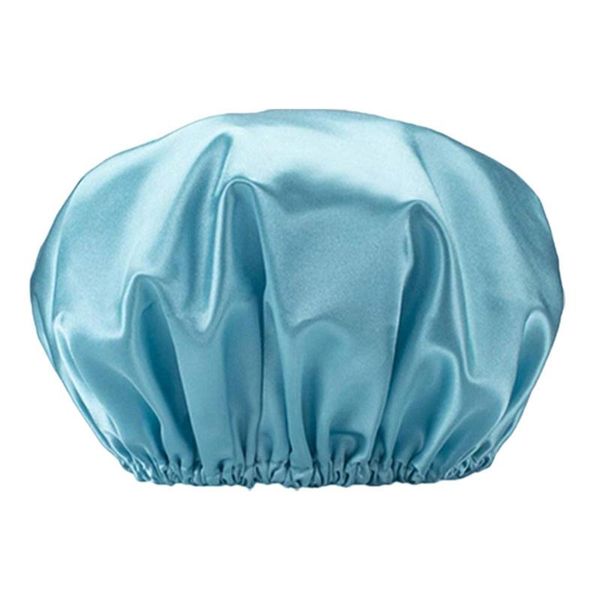 shower cap, caps for women, double waterproof layers bathing hat hair protection reusable
shower cap, caps for women, double waterproof layers bathing hat hair protection reusable