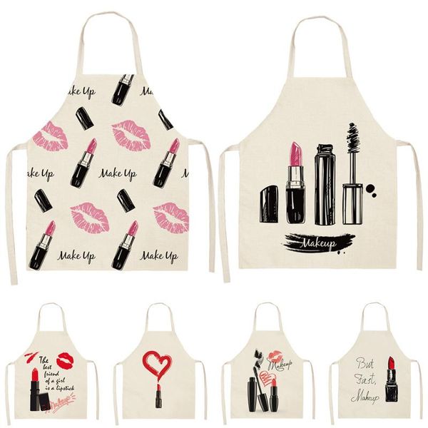 aprons 1pcs lipstick printed cleaning sleeveless home cooking kitchen apron cook wear cotton linen bibs 53*65cm wq0064
aprons 1pcs lipstick printed cleaning sleeveless home cooking kitchen apron cook wear cotton linen bibs 53*65cm wq0064