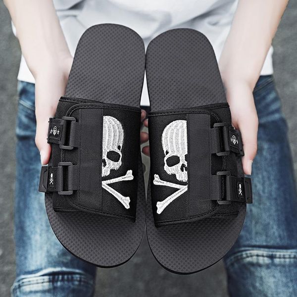 slippers fashion mens slipper casual summer outdoor indoor home non slip male slide sandal shoes, Black
slippers fashion mens slipper casual summer outdoor indoor home non slip male slide sandal shoes, Black