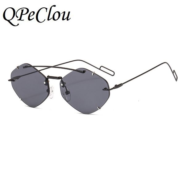 sunglasses fashion modern small rimless women brand vintage metal punk sun glasses men irregular shades oculos femininoa517, White;black
sunglasses fashion modern small rimless women brand vintage metal punk sun glasses men irregular shades oculos femininoa517, White;black