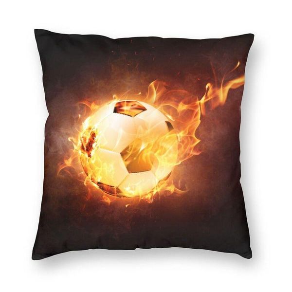 football fireball pattern cushion cover 45x45cm decoration printing soccer ball throw pillow case for living room double-sided cushion/decor
football fireball pattern cushion cover 45x45cm decoration printing soccer ball throw pillow case for living room double-sided cushion/decor