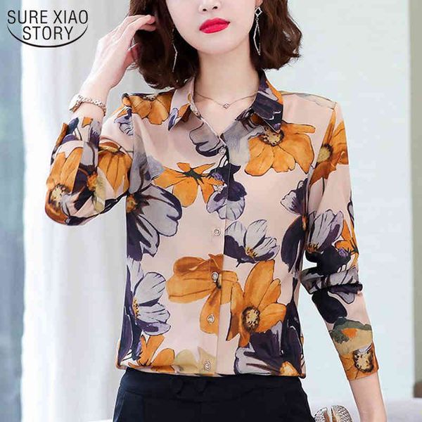 spring autumn cardigan clothes fashion floral print shirt women long sleeve chiffon blouse plus size s-4xl 10474 210508, White
spring autumn cardigan clothes fashion floral print shirt women long sleeve chiffon blouse plus size s-4xl 10474 210508, White