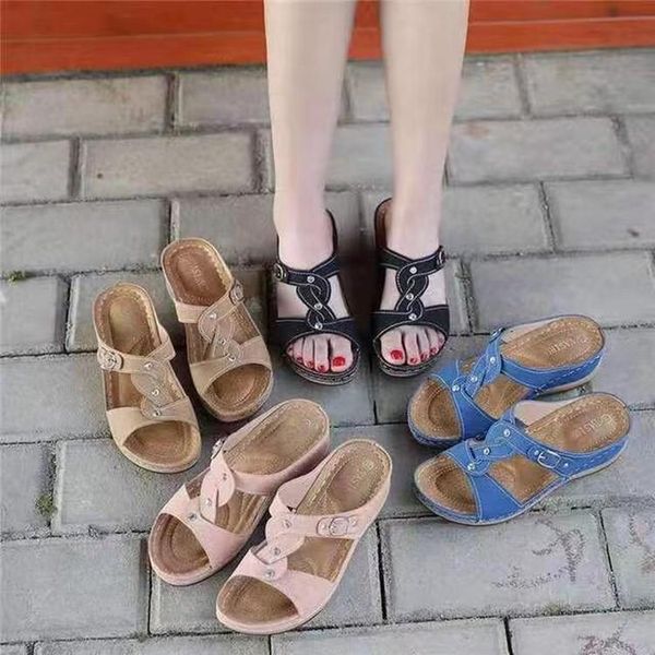 foreign trade large size fashion sandals women's cross-border non-slip cross-woven platform slippers, Black
foreign trade large size fashion sandals women's cross-border non-slip cross-woven platform slippers, Black
