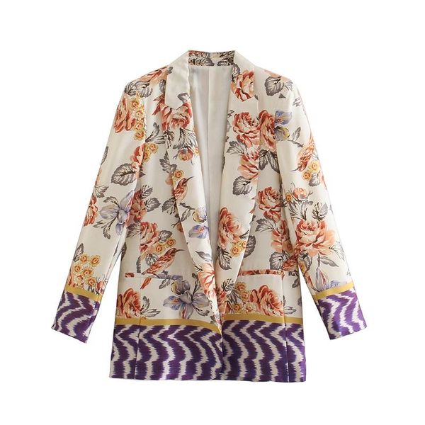 women's suits & blazers mesttraf women 2021 fashion office wear printed casual blazer retro long sleeve patch pocket jacket streetwear, White;black
women's suits & blazers mesttraf women 2021 fashion office wear printed casual blazer retro long sleeve patch pocket jacket streetwear, White;black