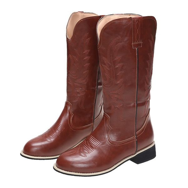 414243 size 2021 autumn and winter new european and american retro embroidery chunky heel long boots womens new foreign trade womens boots w, Black
414243 size 2021 autumn and winter new european and american retro embroidery chunky heel long boots womens new foreign trade womens boots w, Black