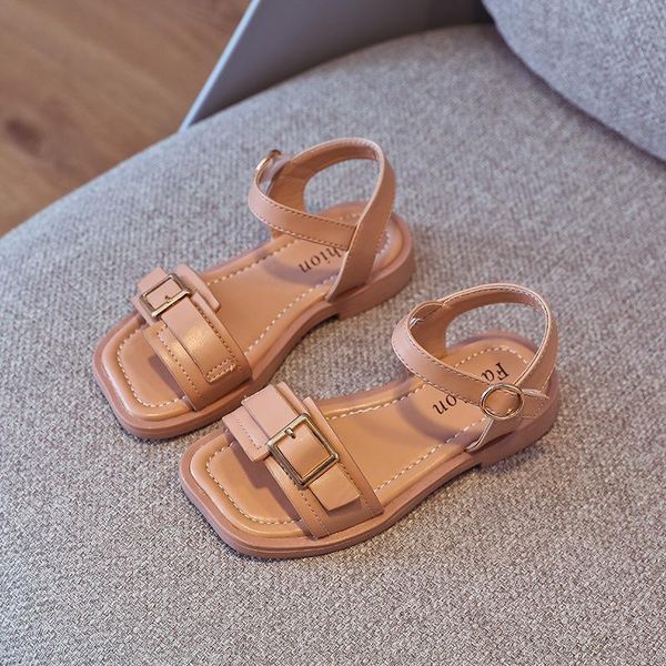 fashion buckle children sandals for girls kids shoes 2021 summer sandal slippers child sandles girls' leather, Black;red
fashion buckle children sandals for girls kids shoes 2021 summer sandal slippers child sandles girls' leather, Black;red