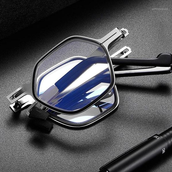 sunglasses lightweight mini folding reading glasses men women anti-blue ray presbyopic metal hexagon frame with case, White;black
sunglasses lightweight mini folding reading glasses men women anti-blue ray presbyopic metal hexagon frame with case, White;black