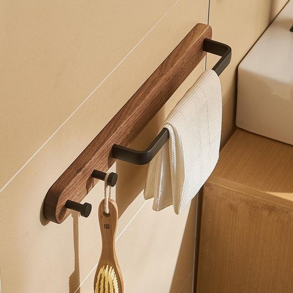 towel racks punch-metal solid wood wall hanging hook bar rack bathroom shelf toilet vanity table cosmetic storage
towel racks punch-metal solid wood wall hanging hook bar rack bathroom shelf toilet vanity table cosmetic storage