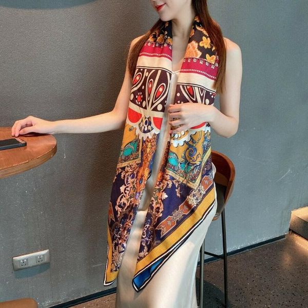 scarves 70% cashmere 30% silk scarf women vintage tribal style double-sided flower shawl stole hijab winter kerchief 135*135cm, Blue;gray
scarves 70% cashmere 30% silk scarf women vintage tribal style double-sided flower shawl stole hijab winter kerchief 135*135cm, Blue;gray
