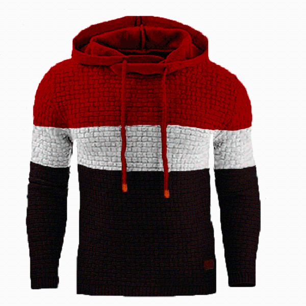 men's hoodies & sweatshirts autumn winter casual jacquard sweatshirt long-sleeved hoodie stitching warm color hooded jacket zw103, Black
men's hoodies & sweatshirts autumn winter casual jacquard sweatshirt long-sleeved hoodie stitching warm color hooded jacket zw103, Black