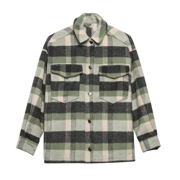 women's jackets willshela women fashion with pockets single breasted plaid jacket vintage long sleeves lapel neck female coat chic, Black;brown
women's jackets willshela women fashion with pockets single breasted plaid jacket vintage long sleeves lapel neck female coat chic, Black;brown