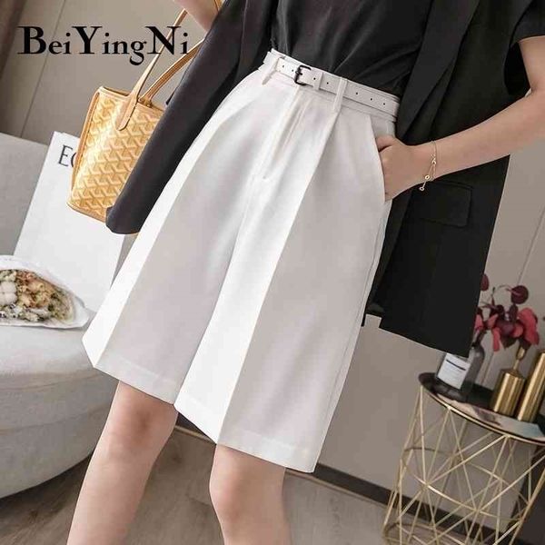 beiyingni suit shorts female solid color belted vintage classic korean style blazer shorts women bottom loose plus size 210408, White;black
beiyingni suit shorts female solid color belted vintage classic korean style blazer shorts women bottom loose plus size 210408, White;black