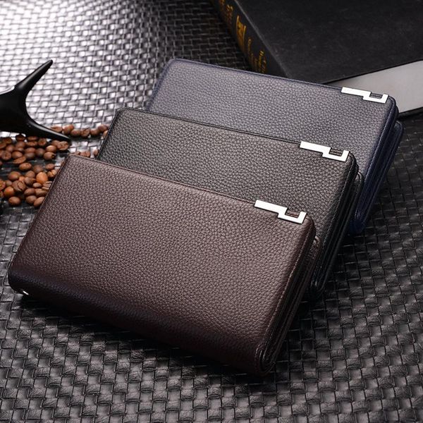 wallets men long wallet clutch bag business holder zipper male purses carteira masculina pu leather money portfe carte, Red;black
wallets men long wallet clutch bag business holder zipper male purses carteira masculina pu leather money portfe carte, Red;black