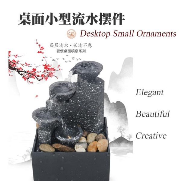 decorative objects & figurines rolketu creative indoor feng shui water fountain home office teahouse deskspray humid decoration crafts
decorative objects & figurines rolketu creative indoor feng shui water fountain home office teahouse deskspray humid decoration crafts