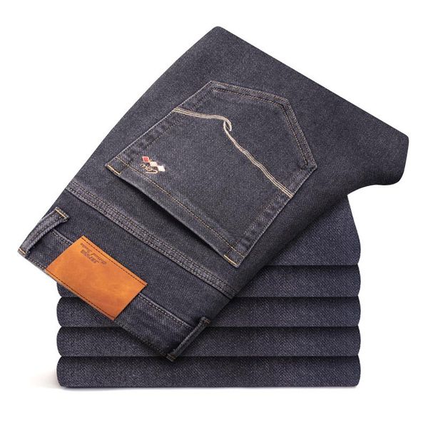 men's jeans 2021 autumn and winter smoky gray business casual stretch men large size 42 44 46, Blue
men's jeans 2021 autumn and winter smoky gray business casual stretch men large size 42 44 46, Blue