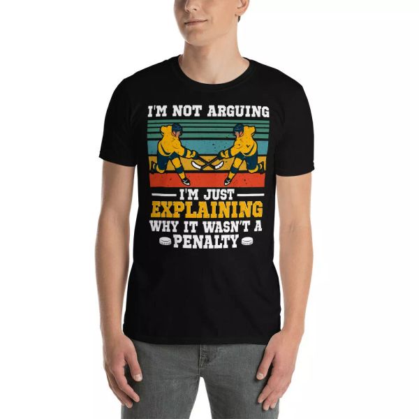 vintage i'm not arguing i'm just explaining why it was a penalty hockey shirt, White;black
vintage i'm not arguing i'm just explaining why it was a penalty hockey shirt, White;black