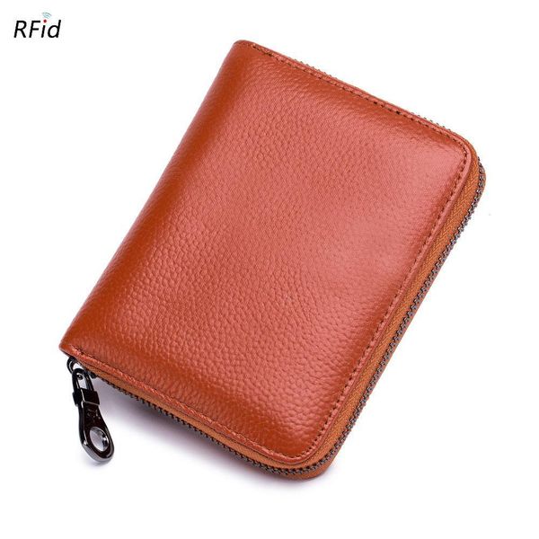 hbp card bag zipper male cowhide rfid anti-theft brush magnetic leather female card holder 10.5x13.5x2.5cm, Brown;gray
hbp card bag zipper male cowhide rfid anti-theft brush magnetic leather female card holder 10.5x13.5x2.5cm, Brown;gray