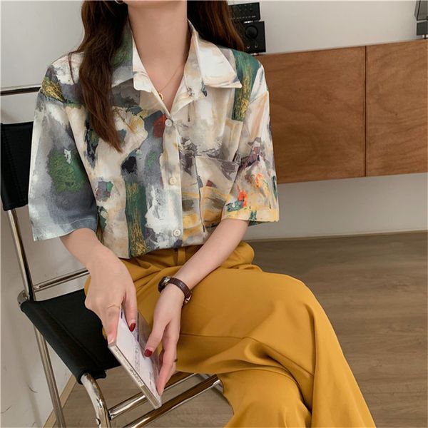 women's hoodies & sweatshirts hzirip women's shirt for the summer, t-shirts, casual prints, retr o style, chic, short-sleeve sawk, Black
women's hoodies & sweatshirts hzirip women's shirt for the summer, t-shirts, casual prints, retr o style, chic, short-sleeve sawk, Black