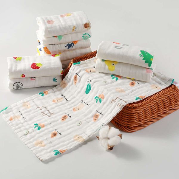 baby saliva towel 6 layers of gauze cotton handkerchief born bath face 25 * 50cm, White
baby saliva towel 6 layers of gauze cotton handkerchief born bath face 25 * 50cm, White