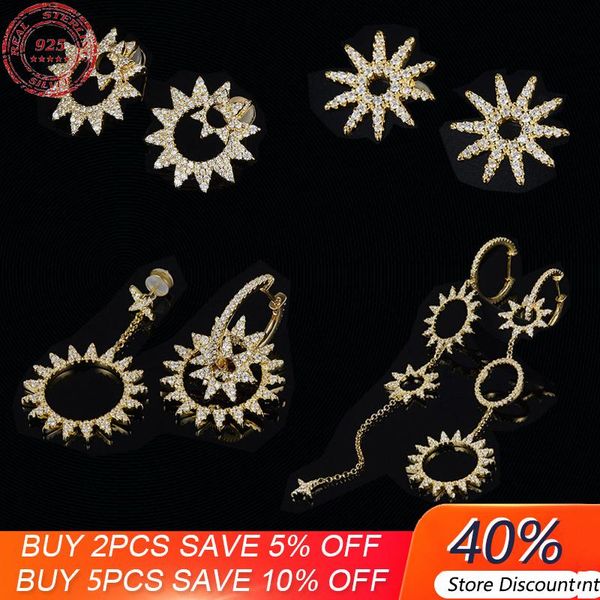 stud s925 sterling silver gear earrings female temperament tassel long asymmetric fashion monaco jewelry, Golden;silver
stud s925 sterling silver gear earrings female temperament tassel long asymmetric fashion monaco jewelry, Golden;silver