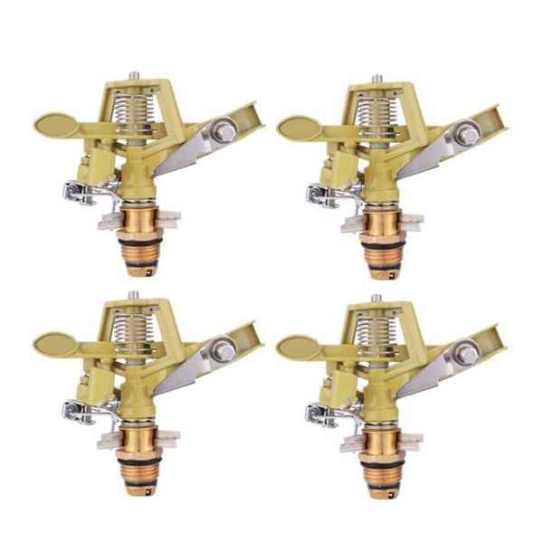 watering equipments 4pcs 1/2 inch heavy duty impact sprinkler head perfect for large gardens hose end sprinklers tools
watering equipments 4pcs 1/2 inch heavy duty impact sprinkler head perfect for large gardens hose end sprinklers tools