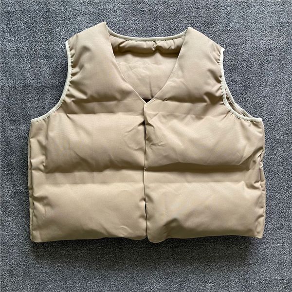 vest jacket parkas men women 1 sleeveless double-sided wearable outerwear male clothes, Black;brown
vest jacket parkas men women 1 sleeveless double-sided wearable outerwear male clothes, Black;brown