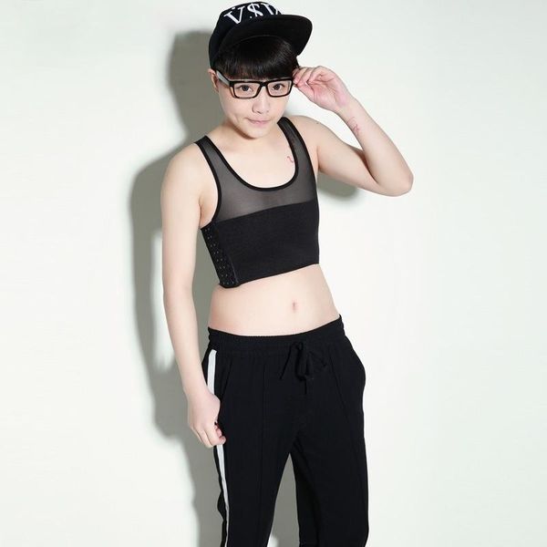 women's shapers tomboy lesbian tank chest shaper strengthen bandage reinforced short corset breast binder trans vest shirt underwear, Black;white
women's shapers tomboy lesbian tank chest shaper strengthen bandage reinforced short corset breast binder trans vest shirt underwear, Black;white