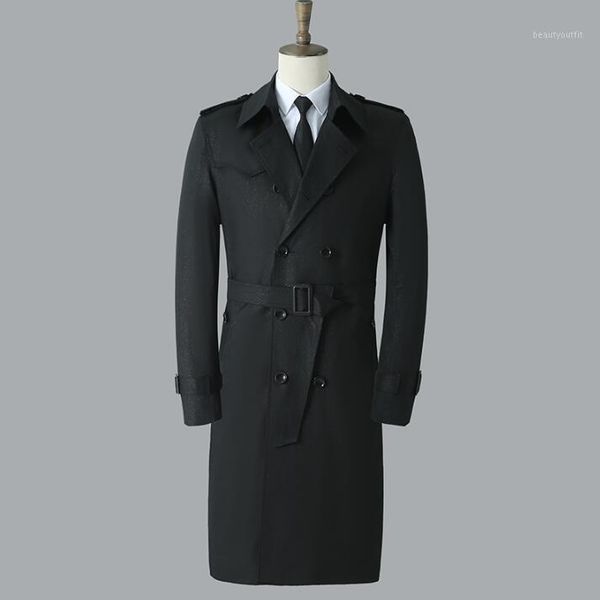 men's trench coats fashion mens man double breasted business long coat men clothes slim fit overcoat sleeve spring autumn black, Tan;black
men's trench coats fashion mens man double breasted business long coat men clothes slim fit overcoat sleeve spring autumn black, Tan;black