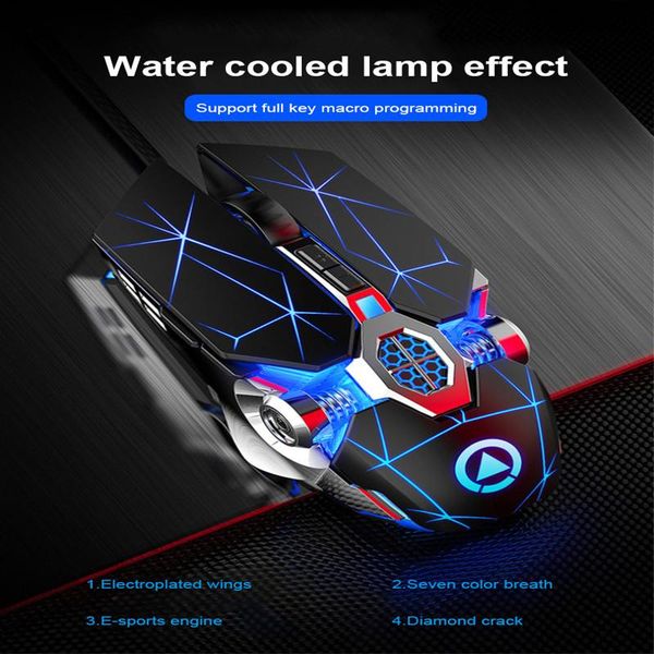 water-cooled wired gaming mouse 3200dpi adjustable seven-color breathing led mechanical for pc lapdeskcomputer mice
water-cooled wired gaming mouse 3200dpi adjustable seven-color breathing led mechanical for pc lapdeskcomputer mice