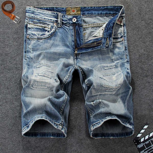 men's jeans ly designer summer fashion retro light blue ripped denim shorts men hip hop short homme rbad dr7x
men's jeans ly designer summer fashion retro light blue ripped denim shorts men hip hop short homme rbad dr7x