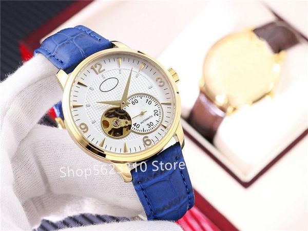 wristwatches fashion automatic mechanical men watches black blue brown leather tourbillon flywheel chronograph time skeleton sapphire, Slivery;brown
wristwatches fashion automatic mechanical men watches black blue brown leather tourbillon flywheel chronograph time skeleton sapphire, Slivery;brown