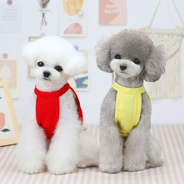 pet dog clothes spring and summer teddy vest pure cotton than xiong bomei small sleeveless thin two legged t-shirt
pet dog clothes spring and summer teddy vest pure cotton than xiong bomei small sleeveless thin two legged t-shirt