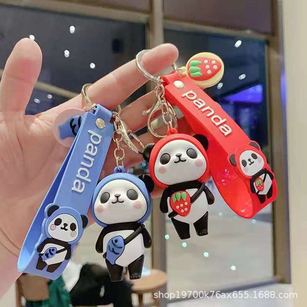 souvenirs pendant cartoon panda silicone key chain doll personality cute creative bag backpack ring
souvenirs pendant cartoon panda silicone key chain doll personality cute creative bag backpack ring