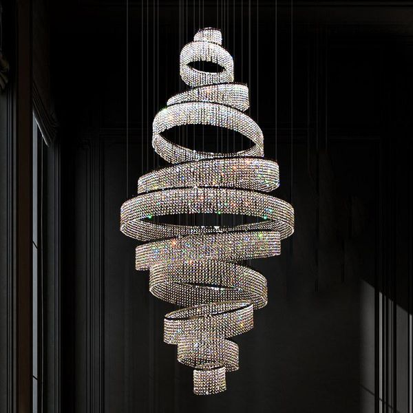 chandeliers luxury duplex crystal atmosphere el villa loft stair decorative lights can be customized
chandeliers luxury duplex crystal atmosphere el villa loft stair decorative lights can be customized
