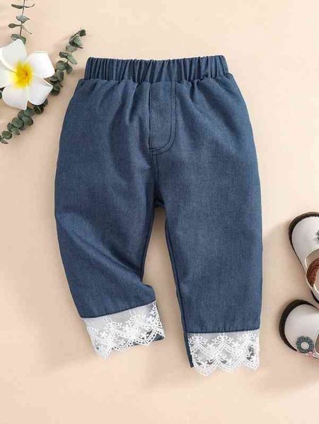 baby contrast embroidered mesh pants she, Blue
baby contrast embroidered mesh pants she, Blue