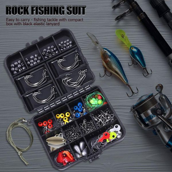 187pcs carp fishing tackle box jig hook swivel bead accessories kit head jigs hooks lure
187pcs carp fishing tackle box jig hook swivel bead accessories kit head jigs hooks lure