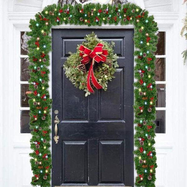 decorative flowers & wreaths christmas rattan garland diy fake plant wedding vine home room decoration g3v2
decorative flowers & wreaths christmas rattan garland diy fake plant wedding vine home room decoration g3v2