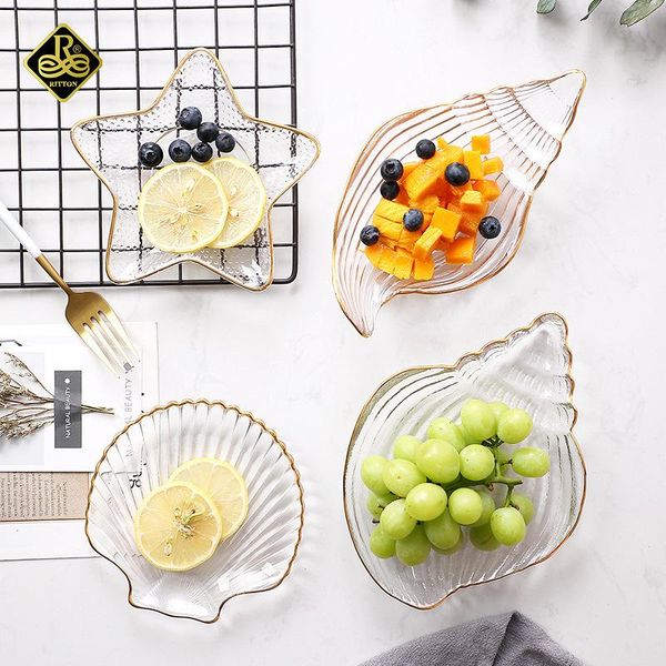 dishes & plates 1pcs ocean glass plate fruit household candy starfish shell dry dessert salad bowl
dishes & plates 1pcs ocean glass plate fruit household candy starfish shell dry dessert salad bowl